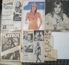 BO DEREK ~  8 Vintage Color, B&amp;W Clippings, Articles, PIN-UPS from 1980-... - £5.22 GBP