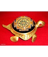 Kachap Shree Yantra / Shree Yantra En Tortuga - En Panchdhatu - $2,633.29 MXN