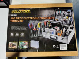 100 Piece Professional Electronics Tool Kit- New - $171.68