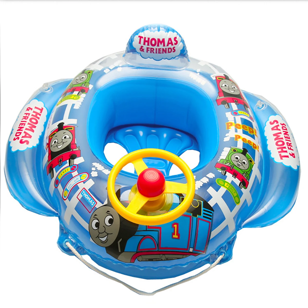 Kid Inflatable Swimming Ring Summer Swimming Pool Baby Float Car Shaped ... - £15.56 GBP