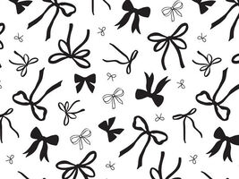 Set of 12 Sheets Holiday Gift Tissue Paper for Party or Crafts - Black Bows - $12.47