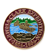 Lewis &amp; Clark Expedition Pin Saint Louis Pacific 1803-1806 Historical So... - €11,05 EUR