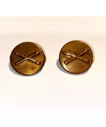 WWII US Army Artillery Officer's Collar Insignia Pin Set - $50.00