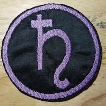 Sailor Moon Symbol Saturn - Anime - Sew On/Iron On Patch       10391 - £4.83 GBP