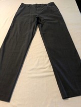 Dockers Men&#39;s Pants Signature Classic Fit Gray Straight Leg Stretch Size... - £24.51 GBP
