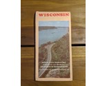 Vintage 1985-1986 Wisconsin Official State Highway Map - £19.46 GBP