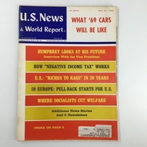US News &amp; World Report Magazine May 27 1968 Hubert Humphrey Looks at his Future - £11.10 GBP