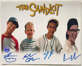 The Sandlot Cast Signed Autographed Glossy 8x10 Photo - Fiterman COA Sticker - £82.80 GBP