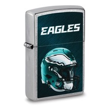 Zippo® NFL® Philadelphia Eagles Helmet Street Chrome™ Lighter - £30.36 GBP