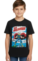 1 Pc. - Marvel Comics Thor for Asgaaard! Boys Navy Graphic T-Shirt (7-8 ... - $7.91