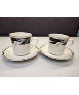 Set Of 2 VINTAGE Noritake Cup &amp; Saucer 8411 CHANNING 80&#39;s JAPAN - $15.29