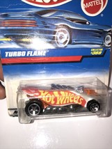 HOT WHEELS 1:64 1998 TURBO FLAME 5SP WHITE #369 A2 - £3.77 GBP