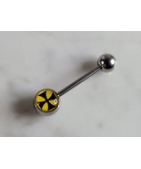 New Surgical Steel Iron Cross Flames Nipple Ear Tongue Piercing Barbell ... - £19.39 GBP