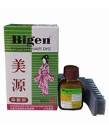 Japan made Bigen Powder Hair Dye 6g x 5 packs Color B - Brown Black - £18.66 GBP