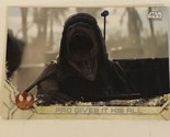Rogue One Trading Card Star Wars #58 Pro Gives It His All - £1.55 GBP