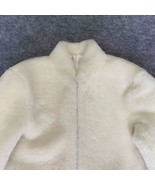 Handmade Authentic natural sheepskin wool Unisex Jacket full zipped fur Coat - $118.00
