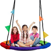 Sorbus 40&quot; Saucer Swing for Kids - 700lbs Outdoor Swing Fun- Tree Glider... - £73.75 GBP