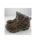 Women&#39;s OBOZ Sawtooth Brown Leather Hiking Boots Shoes Size 8.5 / 39.5 S... - $93.81 CAD