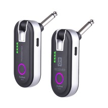 2.4G Wireless Guitar System Set Rechargeable Rotatable Plug for Guitar Bass - $1,179.77 MXN
