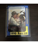 1991 Maxx Race Cards 1990 Race #4 Atlanta Dale Earnhardt No 173 - $1.50