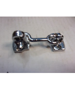 CABIN DOOR HOOK with swivel eye PERKO  CHROMED ZINC  MARINE HARDWARE BOATS - €15,23 EUR