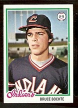 Cleveland Indians Bruce Bochte 1978 Topps # 537 VG+/EX - £0.39 GBP