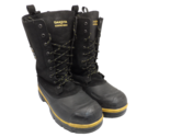 Dakota Men&#39;s 8527 Steel Toe Steel Plate Leather Winter Work Boots Black 13M - $75.99