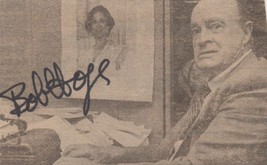 Bob Hope (d. 2003) Signed Autographed Vintage 3x5 Newspaper Photo - $39.99