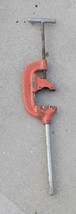 Ridgid Tools 44-S 4-Wheel Heavy Duty Pipe Cutter 2-1/2”-4” Screw &amp; Pipe Handles - £182.74 GBP