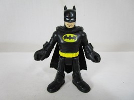 Fisher-price Imaginext Dc Super Friends Black Batman Action Figure - £5.44 GBP
