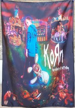 Korn The Serenity Of Suffering Flag Cloth Poster Banner Cd Nu Metal - £15.80 GBP