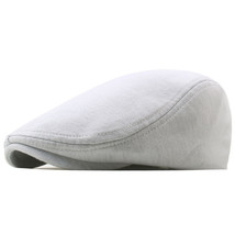 White Solid Color Cap Mens - £3.40 GBP