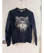 Kenzo Paris Tiger Motif Black Sweatshirt Men XS Women S - $93.10