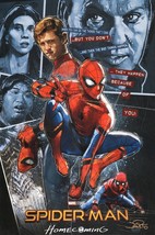Jon Pinto SIGNED Marvel Comics Movie Art Print ~ Spiderman Homecoming - £27.16 GBP