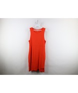 Athleta Womens Size Medium Faded Blank Stretch Sleeveless Dress Orange - $39.55