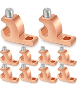 10 Pack Lay in Connector Pool Bonding Lug Copper Conductor Lay in Connec... - $25.39