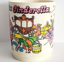 1970s Cinderella Plastic Mug Deka USA Non Disney Vintage Coffee Cup - £18.11 GBP