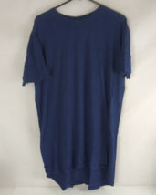 LuLaroe Patrick Men&#39;s Solid Blue Tagless 100% Cotton T-Shirt Size Large - $10.88