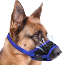 Dog Muzzle, Soft Mesh Muzzle for Small Medium Large Dogs for - £13.04 GBP