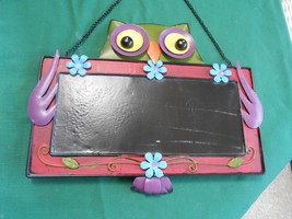 Great Collectible OWL Design TIN SIGN..........FREE POSTAGE USA - £15.27 GBP