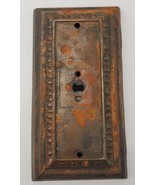 Antique Large Art Deco Door Backplate Rectangle Architectural Salvage Ra... - €29,91 EUR