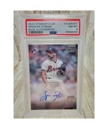 Spencer Strider 2022 Topps Stadium Club RC Auto PSA 8 - Atlanta Braves - $65.30