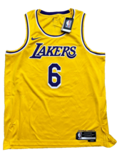 Nike Los Angeles Lakers Lebron James NBA Swingman Icon Edition Jersey Si... - $84.14