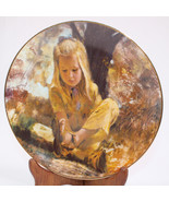 VTG Sand In Her Shoe 1979 Precious  Moments Collector Plate Artist Thorn... - £9.16 GBP