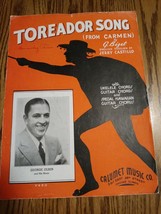 1935 TOREADOR SONG from Carmen Vintage Sheet Music - $18.69 1935 TOREADOR SONG from Carmen Vintage Sheet Music - $18.69