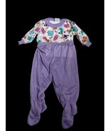 Vintage Fisher Price Baby 12M Outfit Girls 90s Deadstock NEW Hippo Elephant - $19.64