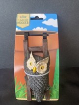 FLOWER POT HUGGER Owl Climbing Ladder- 5 1/4&quot;H x 1 3/4&quot; W - £4.69 GBP