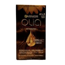 Garnier Olia Ammonia Free Oil Rich Permanent Hair Dye 6 1/2.3 Lightest Brown - £11.84 GBP