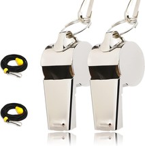 Whistle for Coaches, Metal Whistles for Adults with Lanyard, Loud Sport ... - $115.53 MXN