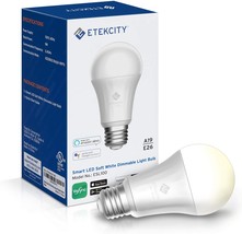 Etekcity Esl100 Smart Light Bulb, Soft White 2700K 806Lm, 9W (60W Equiva... - £28.65 GBP